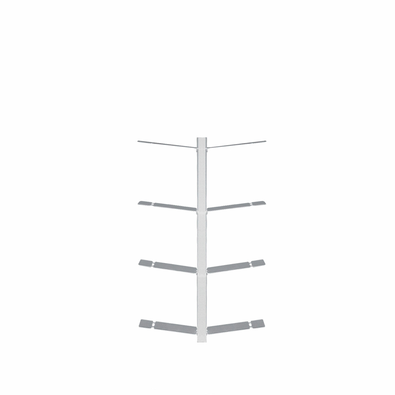 Radius Design Wand-Büchergestell 'Booksbaum 1' Weiss, H: 90 cm 