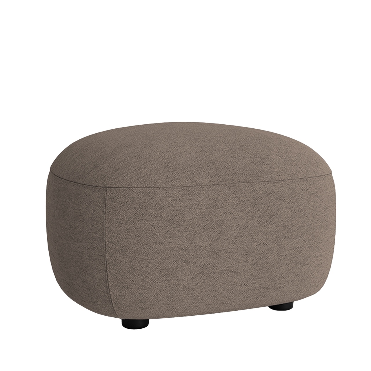 Norr11 Little Big Pouf Dunkel Taupe 10 - Barnum