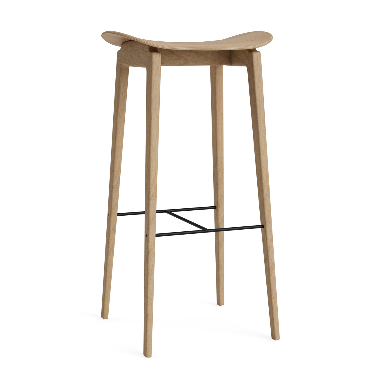 Norr11 NY11 Stool Eiche natur, H: 75 cm