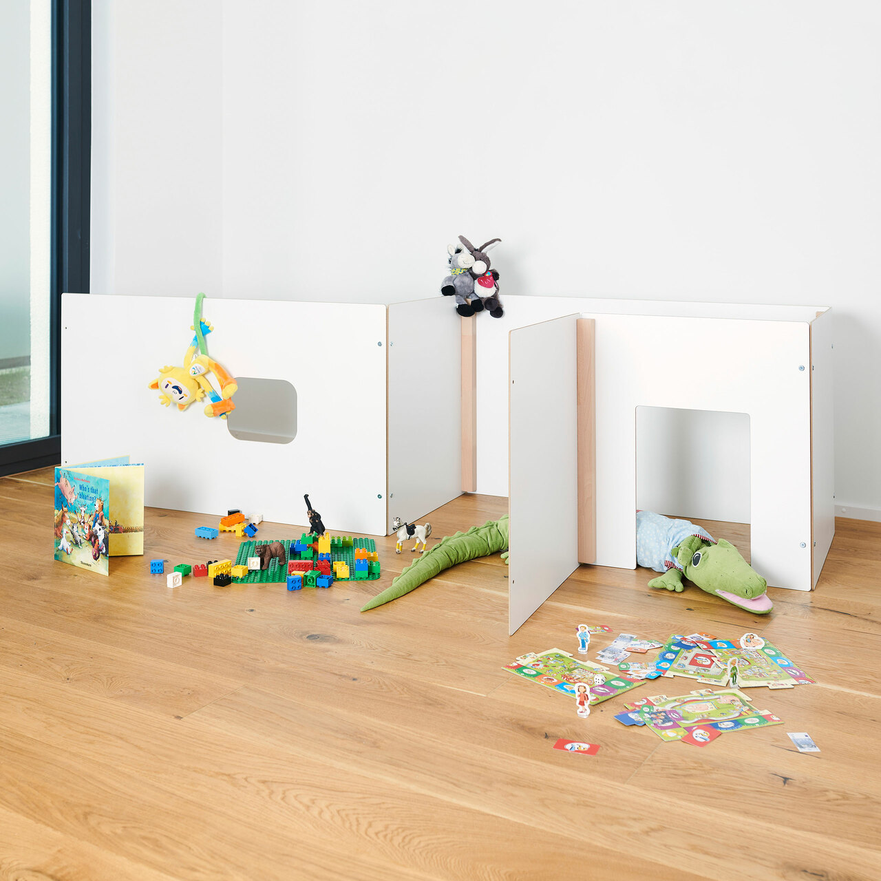 Tojo Tojo-kids wand Weiss / Buchenholz