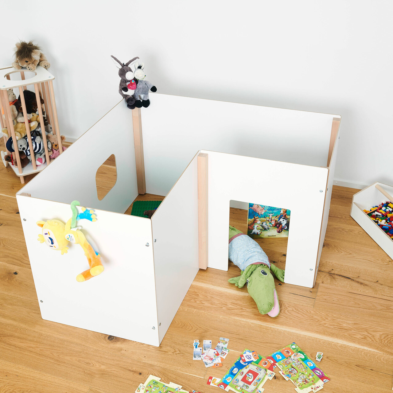 Tojo Tojo-kids wand Weiss / Buchenholz