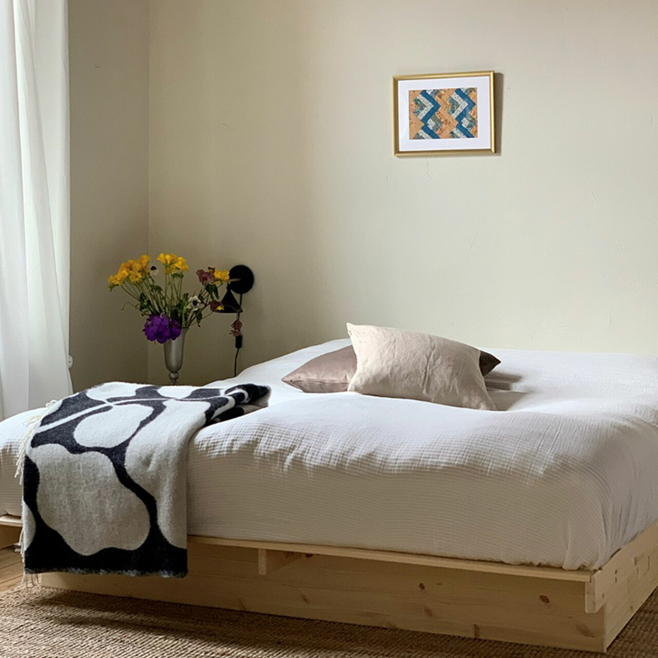 Karup Design Kanso Bed Roh 100, 140 x 200 cm, ohne Schubladen