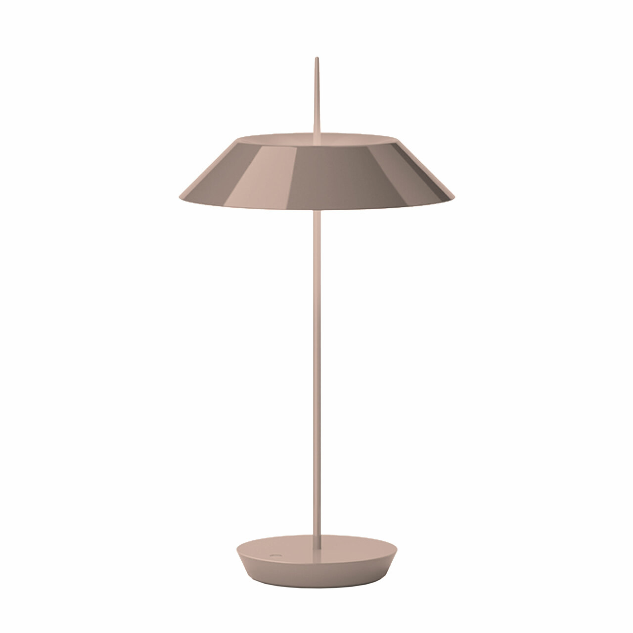 Vibia Tischleuchte Mayfair Mini Beige D1, Tragbar, Berührungssensor