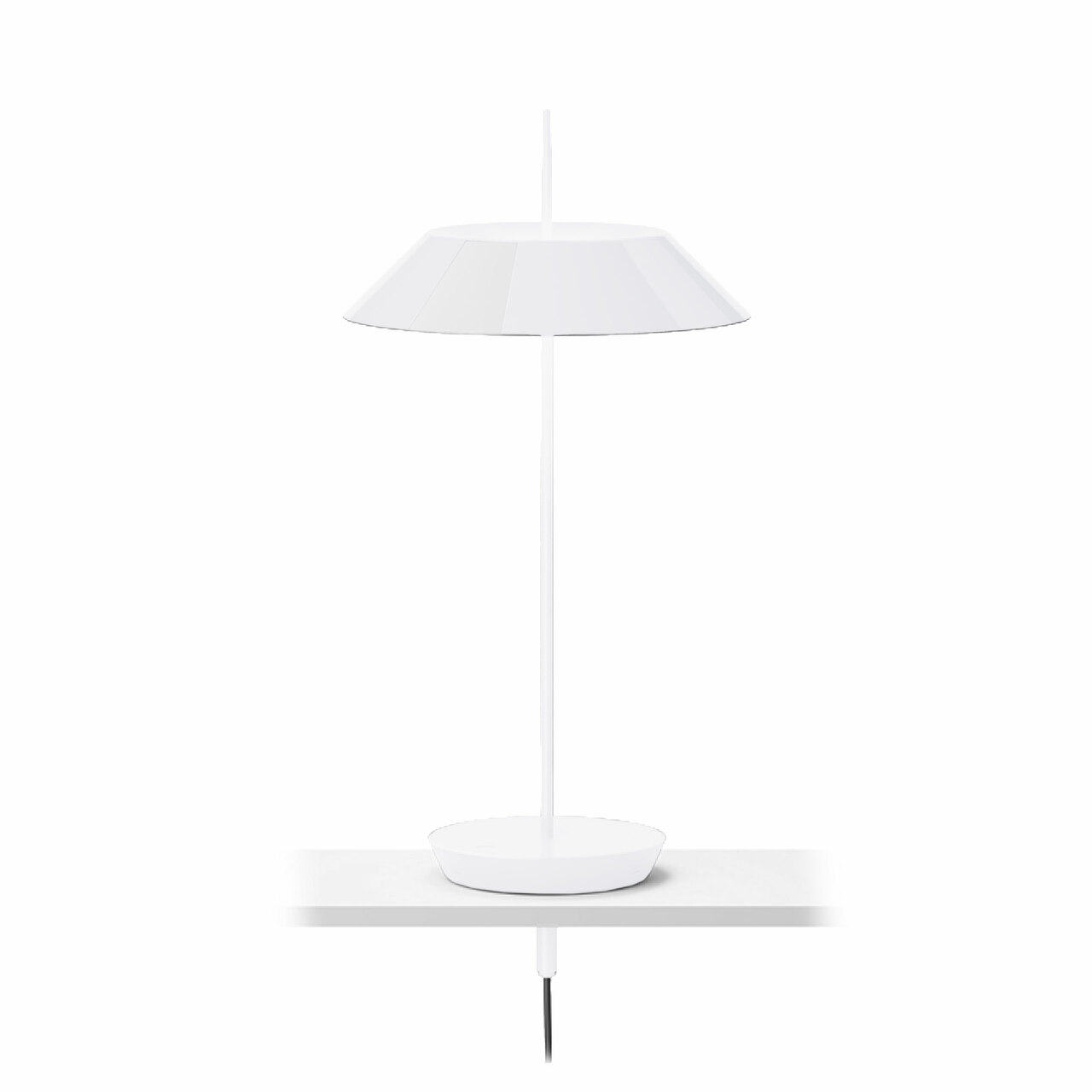 Vibia Tischleuchte Mayfair Mini Warmweiss, Anschraubbar / Mit Basis, Berührungssensor