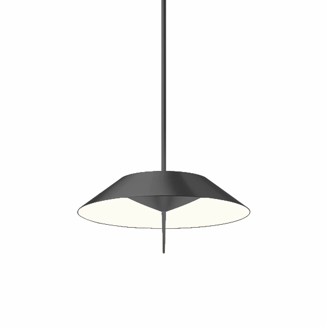Vibia Pendelleuchte Mayfair Graphit, Einzelne Leuchte