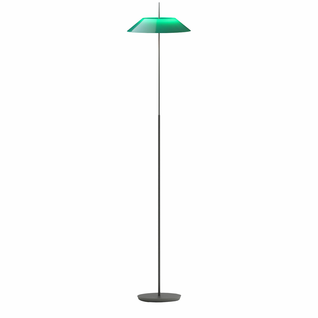 Vibia Stehleuchte 'Mayfair' Graphitgrau / Grün
