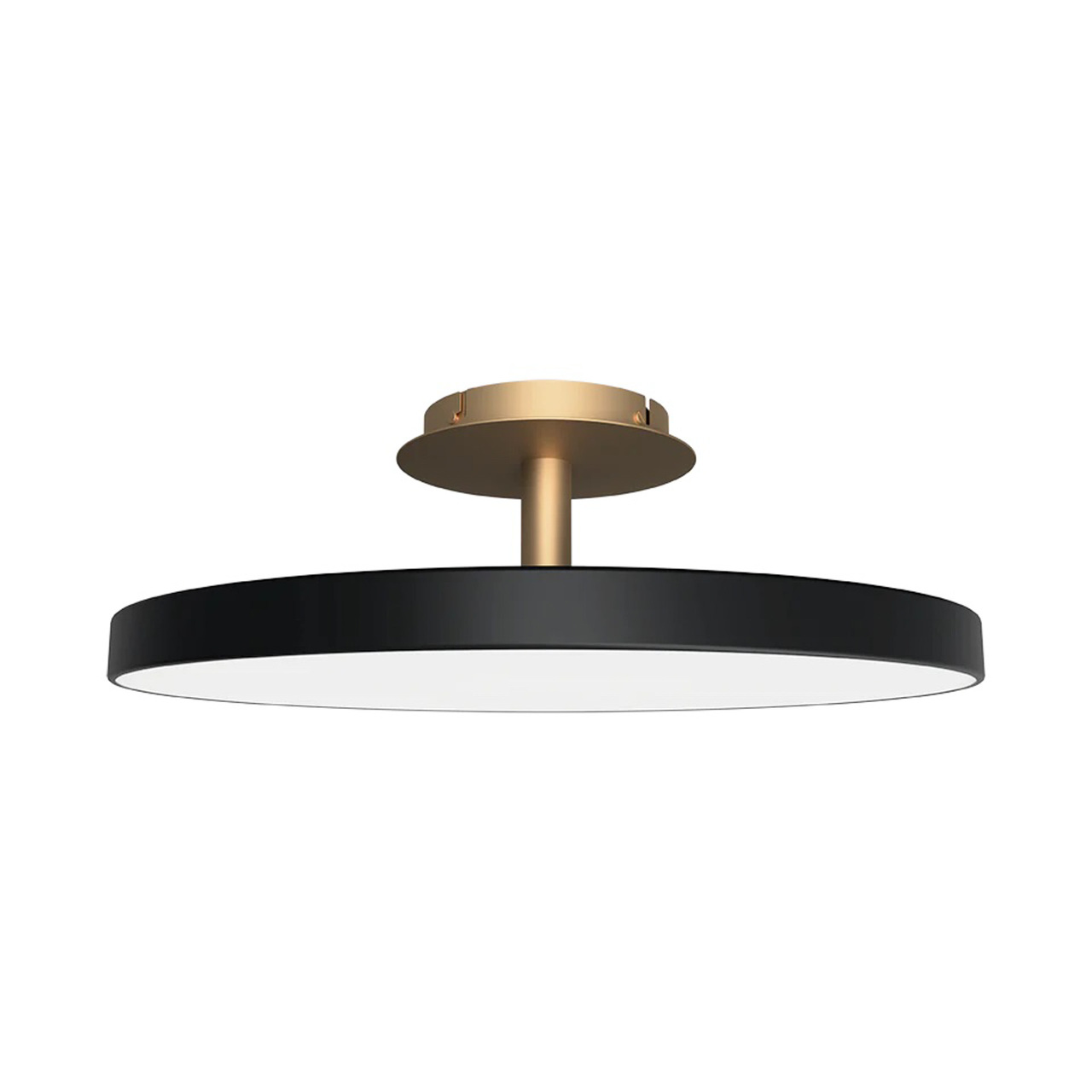 Umage Asteria Up Ceiling Lamp Schwarz, Ø: 60 cm / H: 21 cm 