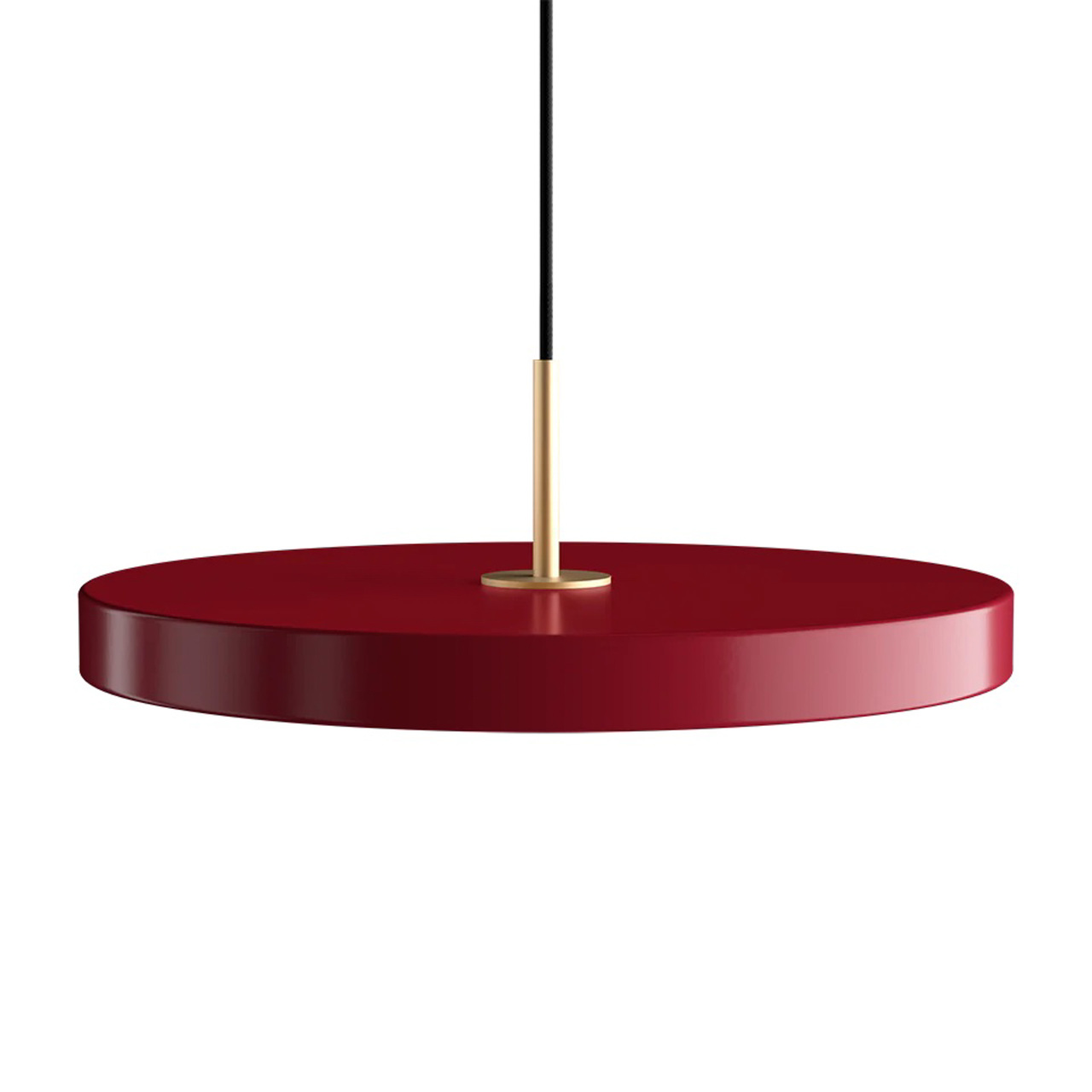 Umage Asteria Pendant Lamp Rubinrot, Medium, Messing