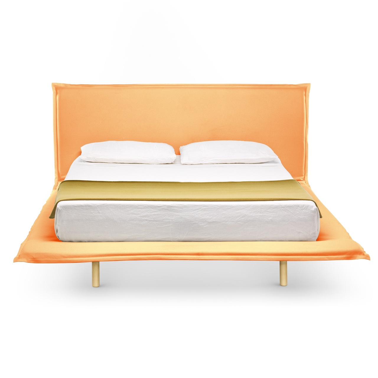 Mogg BED BIG HUG  B: 160 cm, Pastellorange V_32