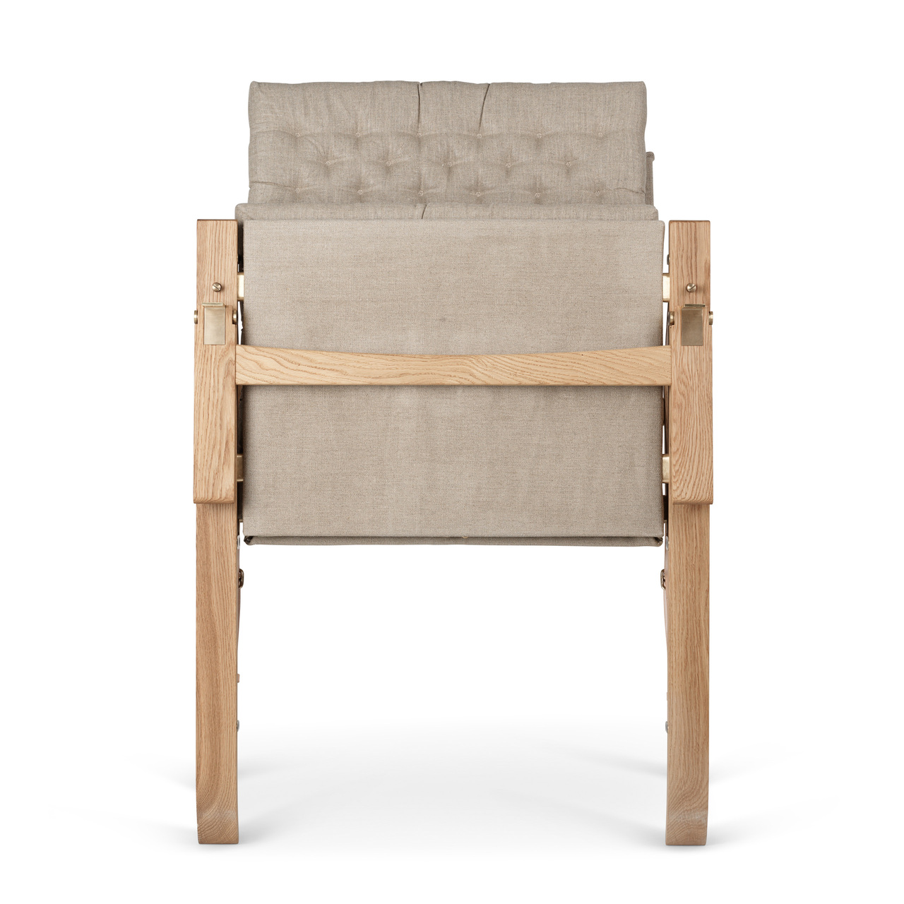 Carl Hansen & Søn Liegestuhl 'Plico' Eiche geölt, H: 74 cm