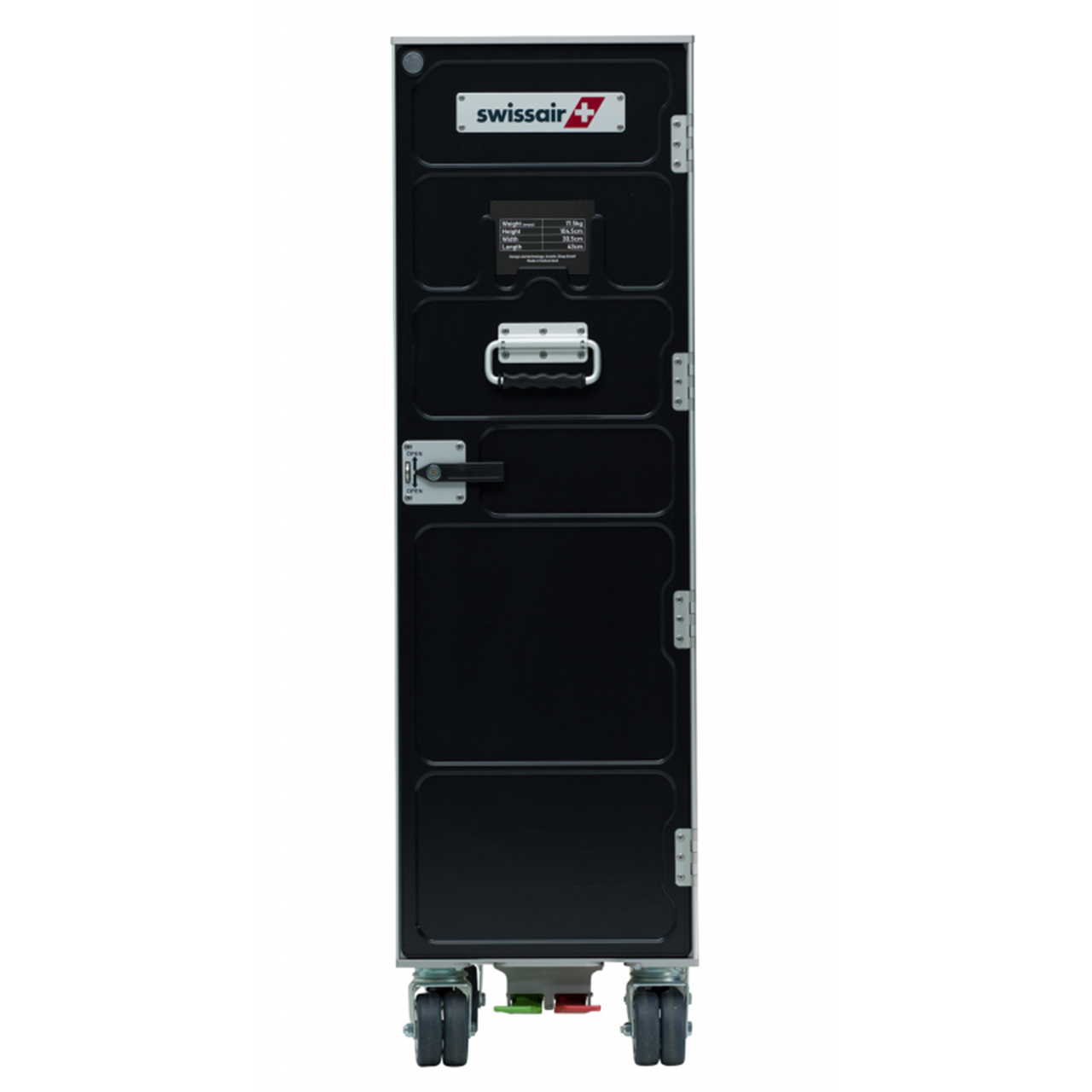 Airline Trolley Trolley Swissair Edition Schwarz