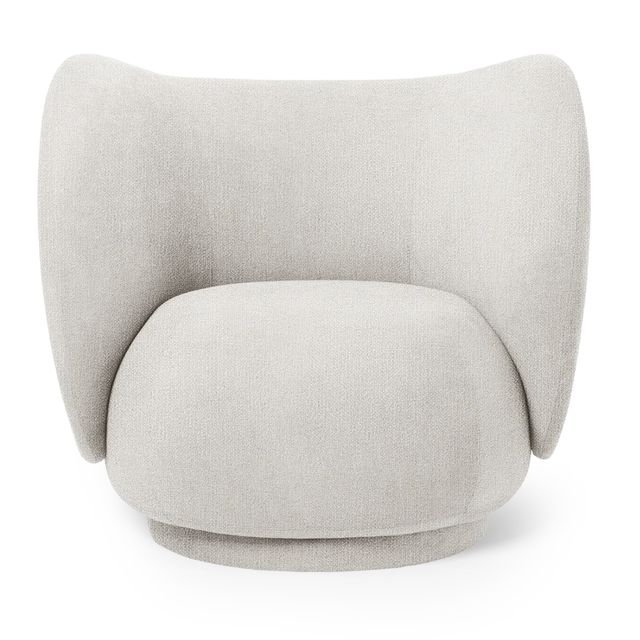 Ferm Living Rico Lounge Chair Off-White - Bouclé