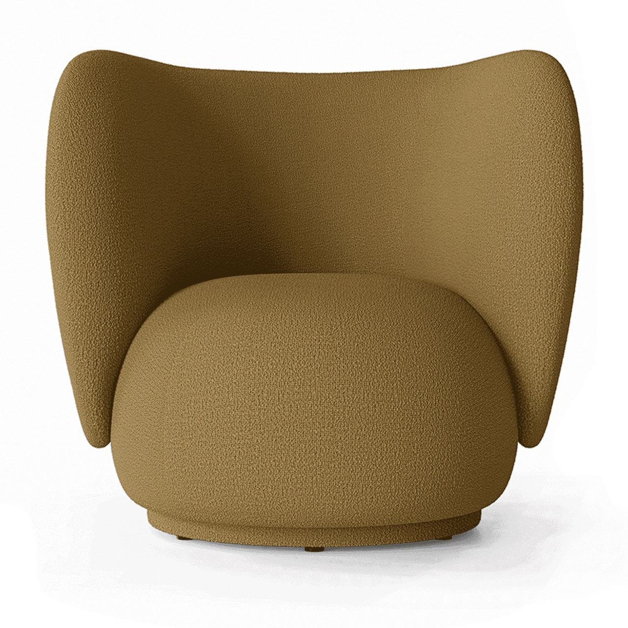 Ferm Living Rico Lounge Chair Sugar Kelp - Wool Bouclé