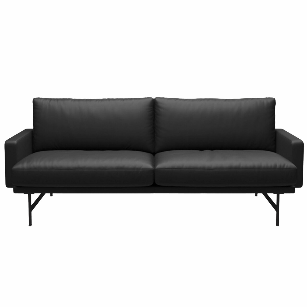 Fritz Hansen Sofa 'Lissoni' Schwarz - Grace, Schwarz 190