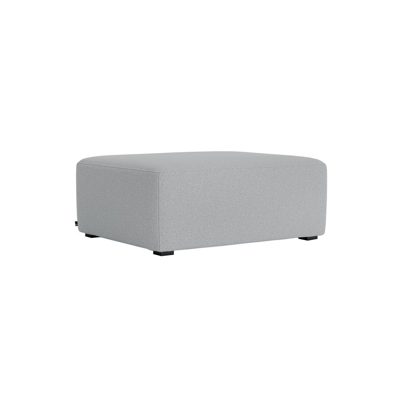 HAY Mags Ottoman B: 79 cm / T: 96 cm , Achatgrau 121 Fjord