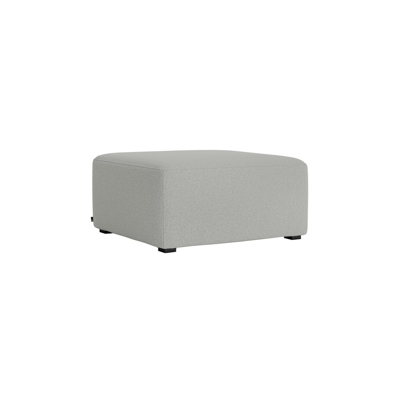 HAY Mags Soft Ottoman B: 87 cm / T: 87 cm , Weissgrau 110 - Hallingdal