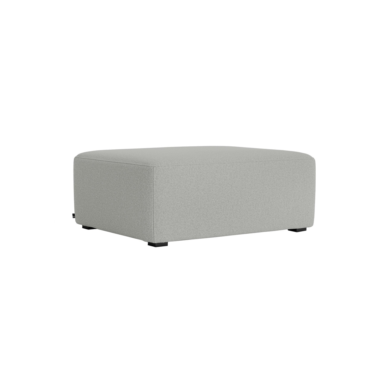 HAY Mags Soft Ottoman B: 87 cm / T: 104 cm , Weissgrau 110 - Hallingdal