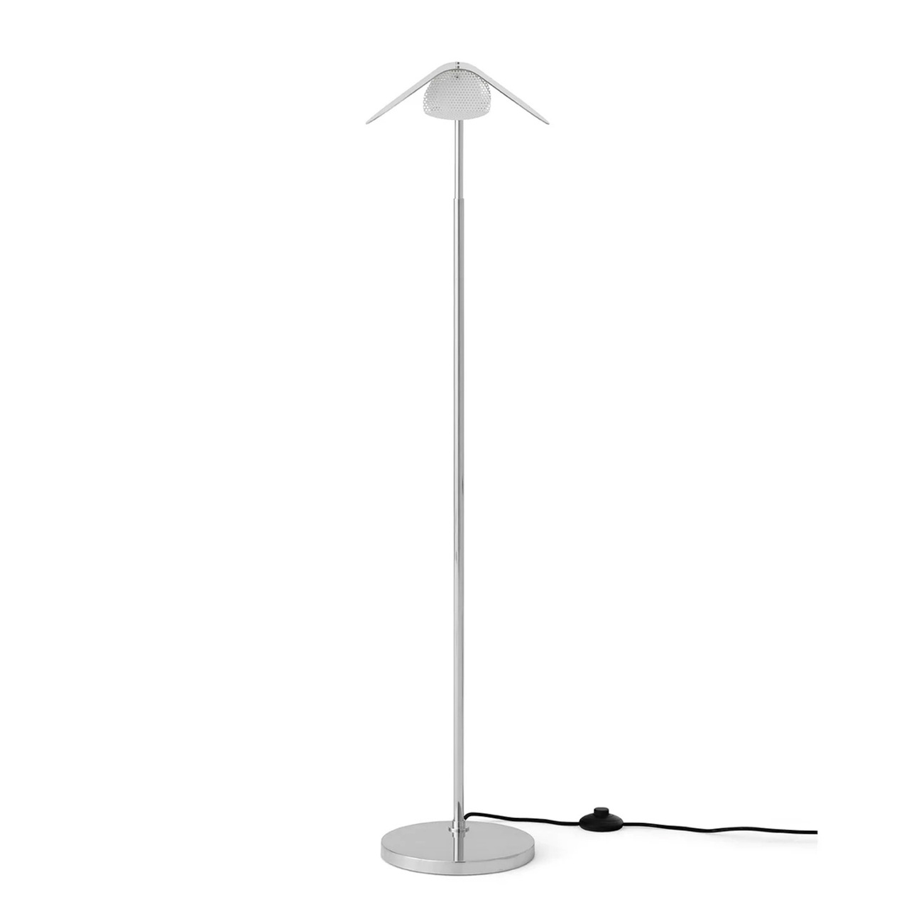 Menu Light Wing Floor Lamp Aluminium poliert