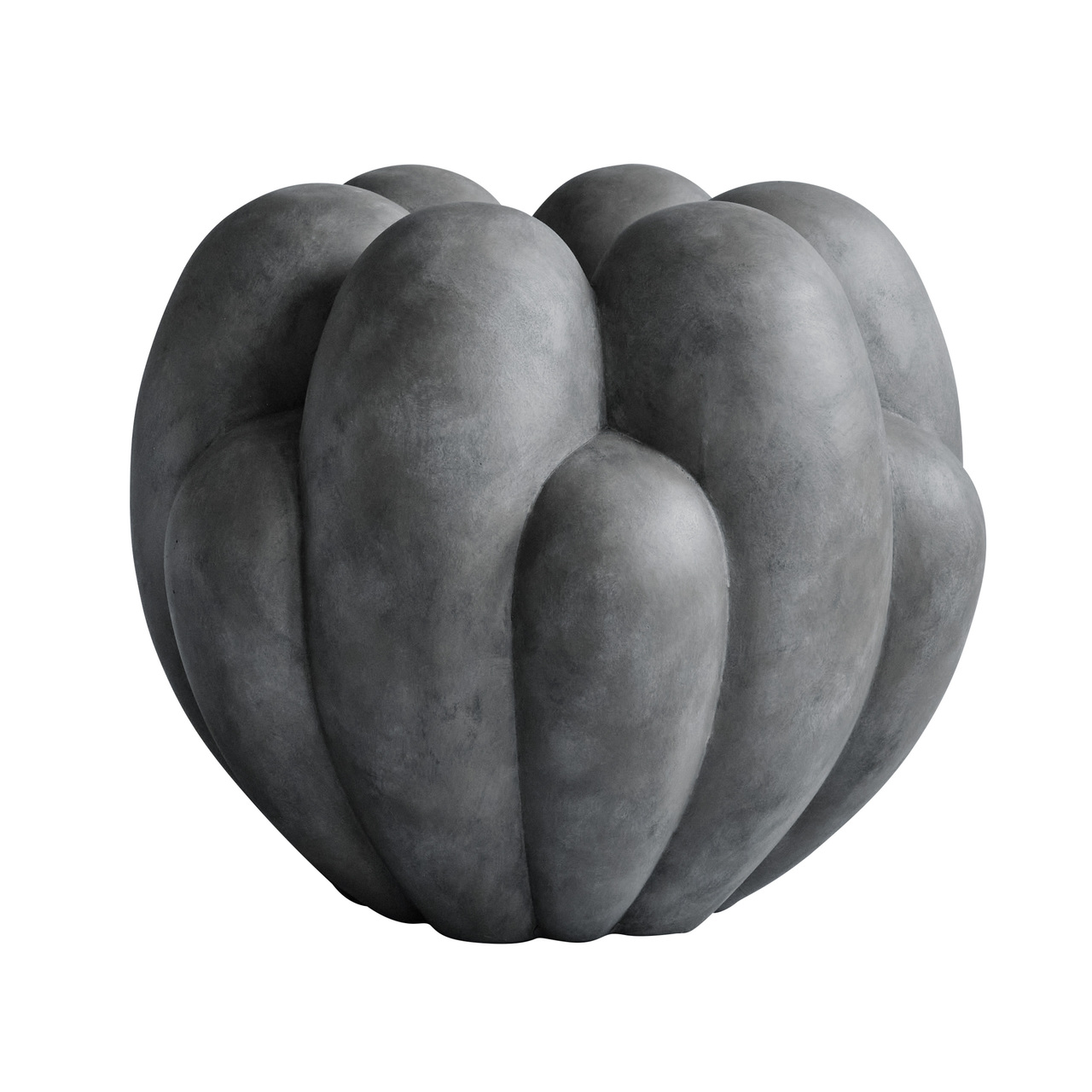 101 Copenhagen Bloom Vase Gross, Dunkelgrau