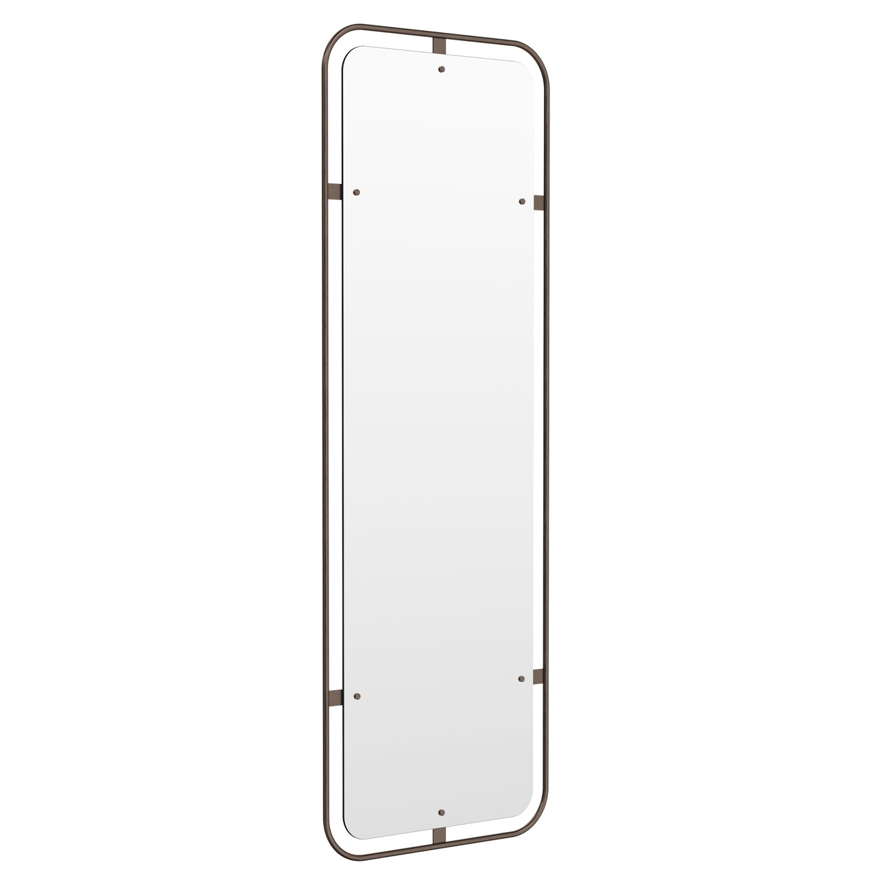 Menu Furniture Nimbus Mirror Rectangular Messing brüniert, B: 53.4 cm / H: 158.4 cm 