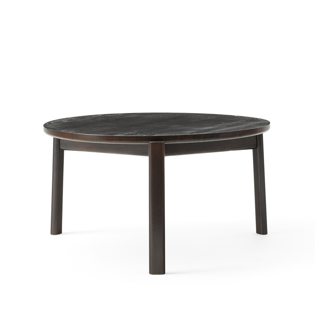 Menu Furniture Passage Lounge Table Ø: 70 cm / H: 38 cm , Eiche dunkel lackiert