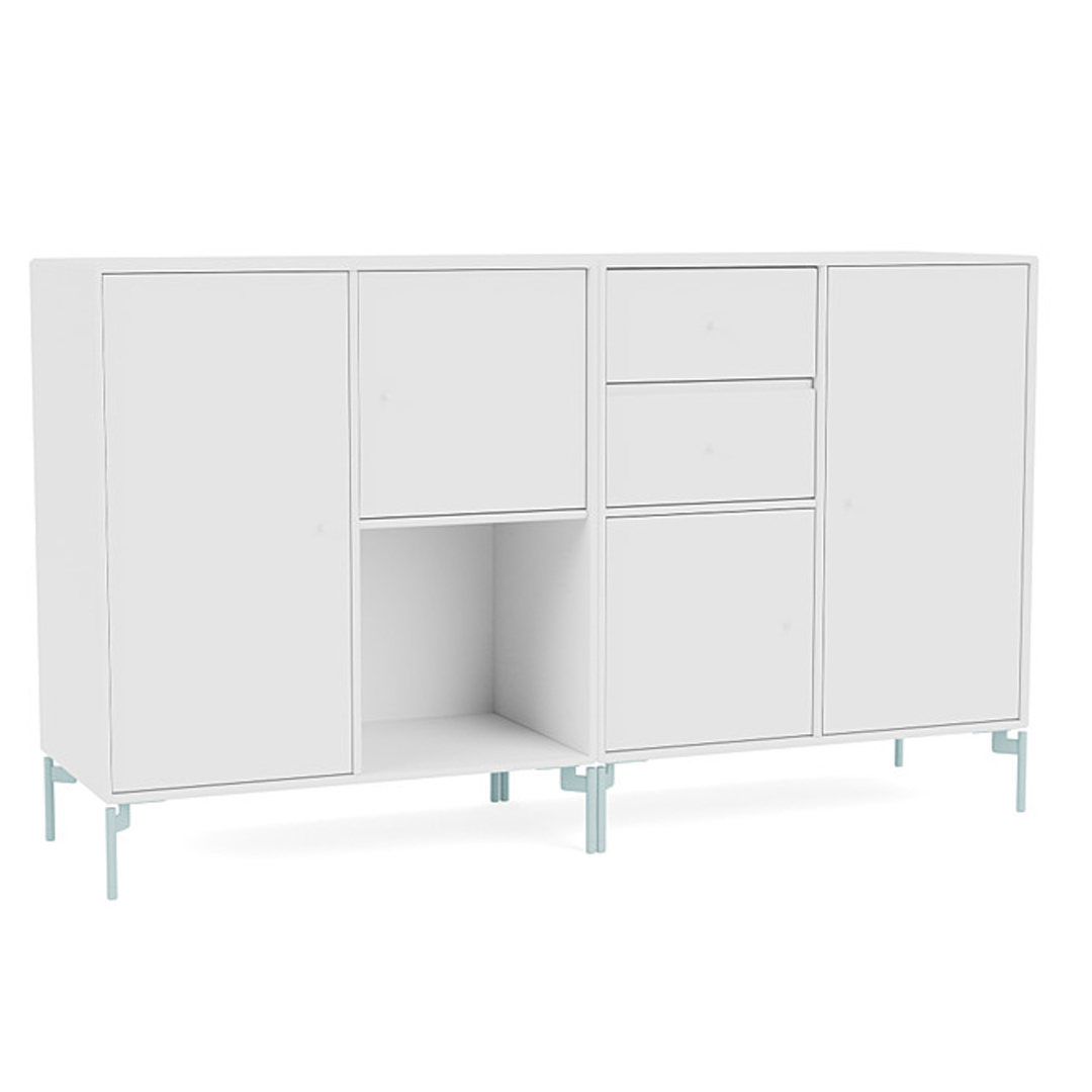 Montana Couple Sideboard New White 101, Flint 148 lackiert