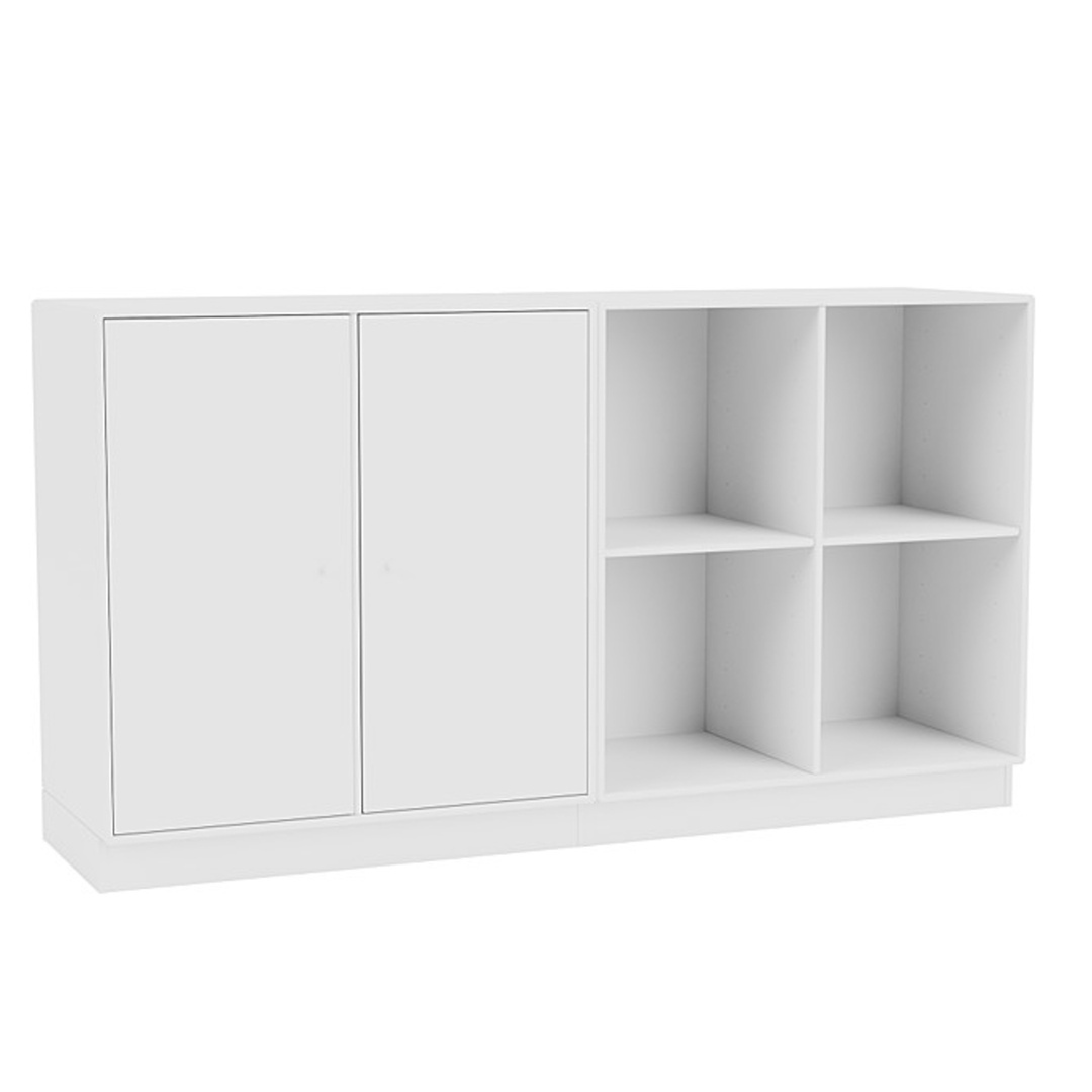 Montana Pair Classic Sideboard New White 101, Sockel H: 7 cm 