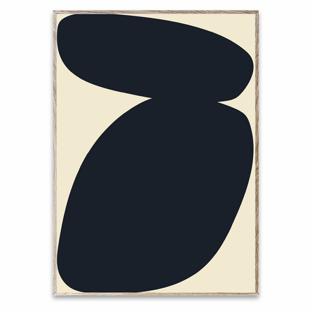 Paper Collective Illustration 'Solid Shapes 03' 50 x 70 cm 