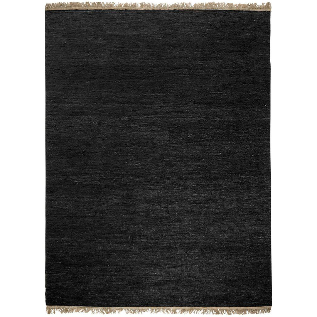 Massimo Copenhagen Sumace Black, B: 170 cm / L: 240 cm, mit Fransen
