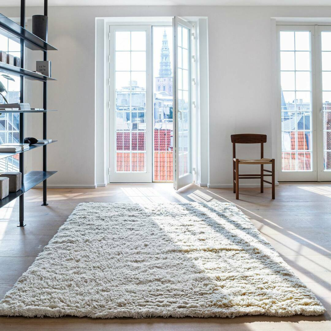 Massimo Copenhagen Rya Soft Beige, B: 140 cm / L: 200 cm