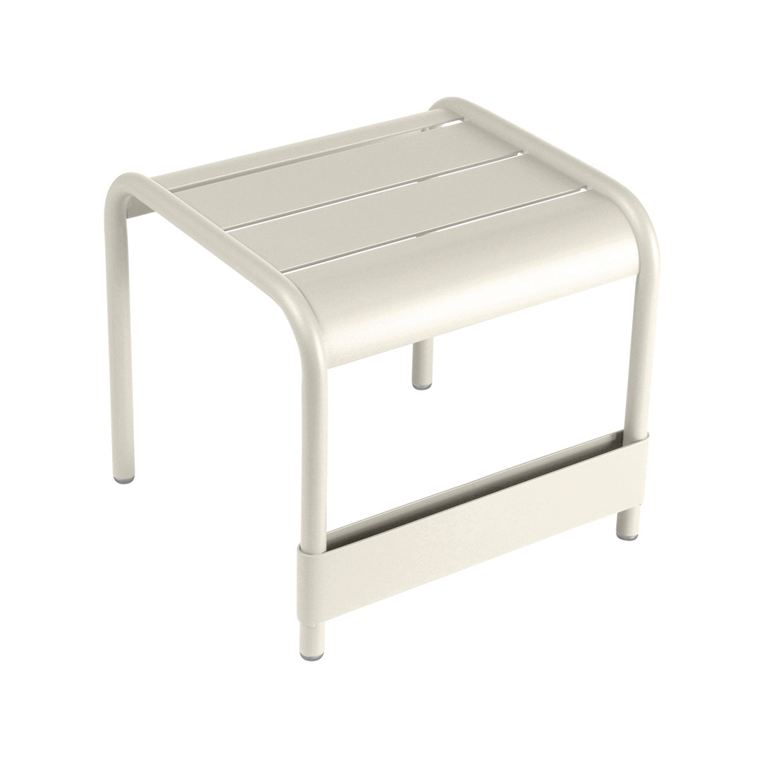 Fermob Hocker 'Luxembourg' zu Lounger Lehmgrau A5	, Klein - B: 42 cm