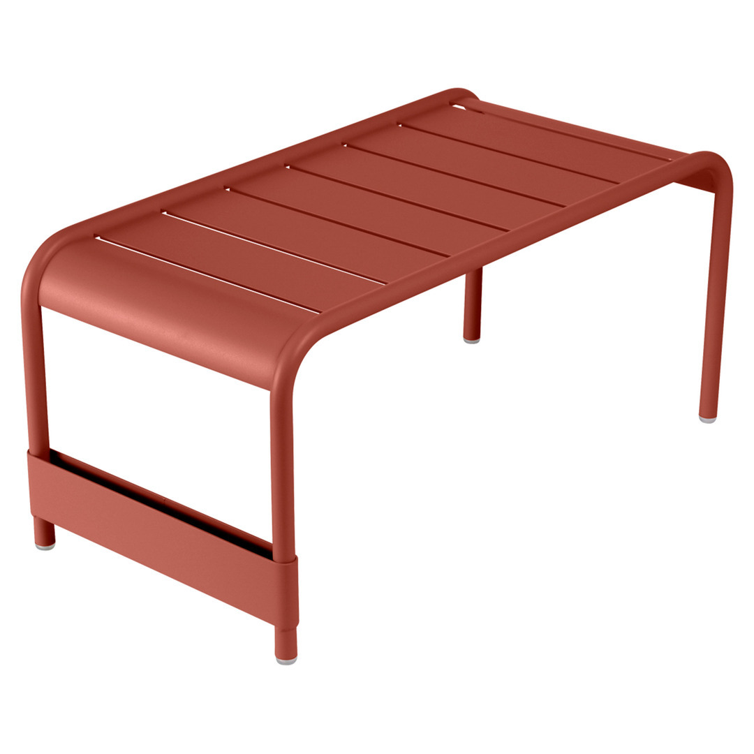 Fermob Hocker 'Luxembourg' zu Lounger Ockerrot 20, Gross - B: 86 cm