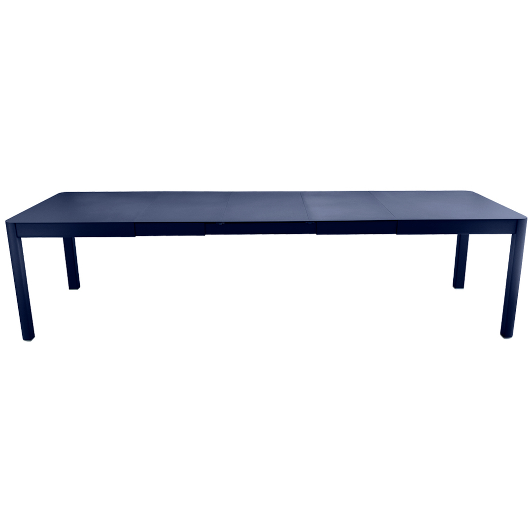 Fermob Tisch 'Ribambelle' Abyssblau 92, 149/290 x 100 / 3 Einlegeplatten