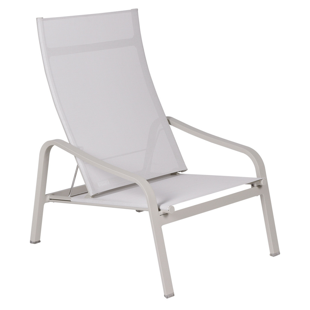 Fermob Tiefer Sessel Alizé Lehmgrau A5 - Stereo	
