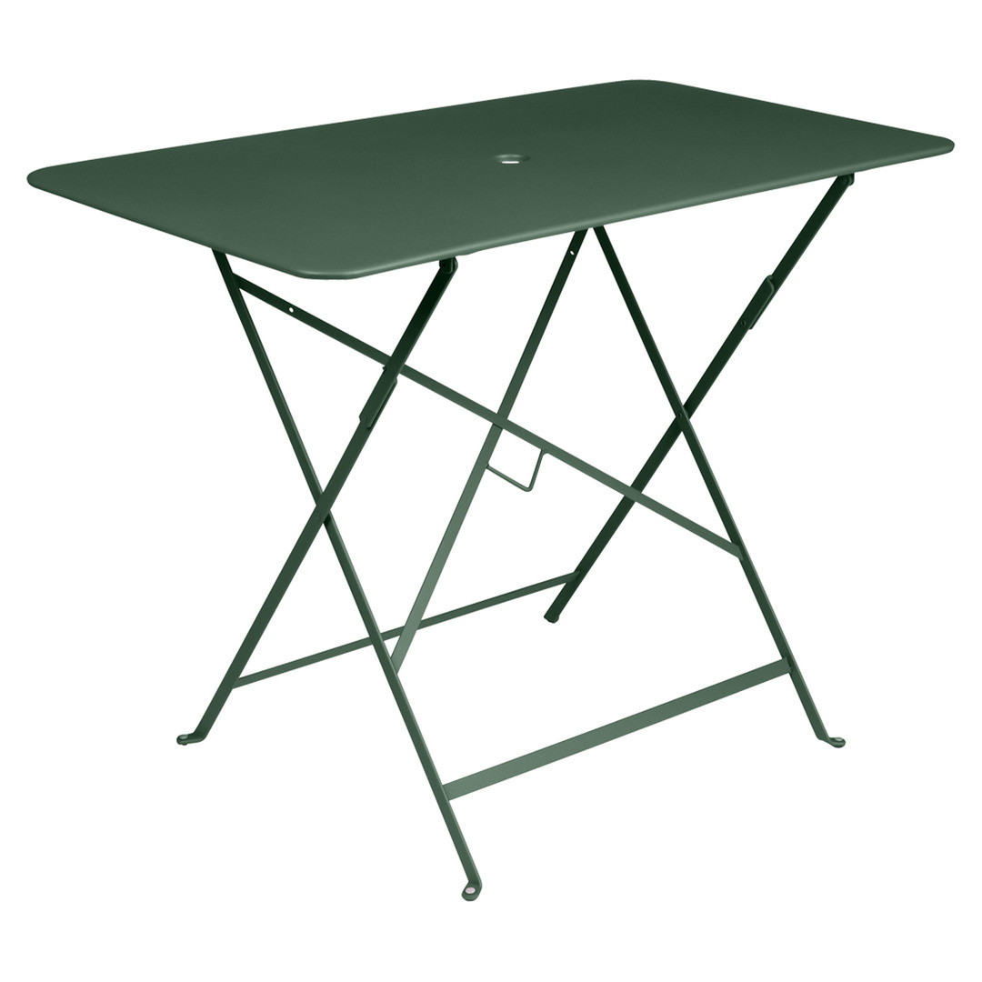 Fermob Bistro Tisch Eckig Zederngrün 02, B: 97 cm / T: 57 cm 