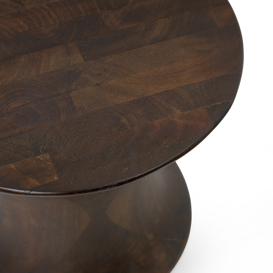 Ferm Living Spin Stool Mangoholz