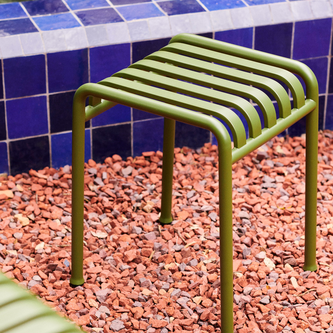 HAY Palissade Stool Olive