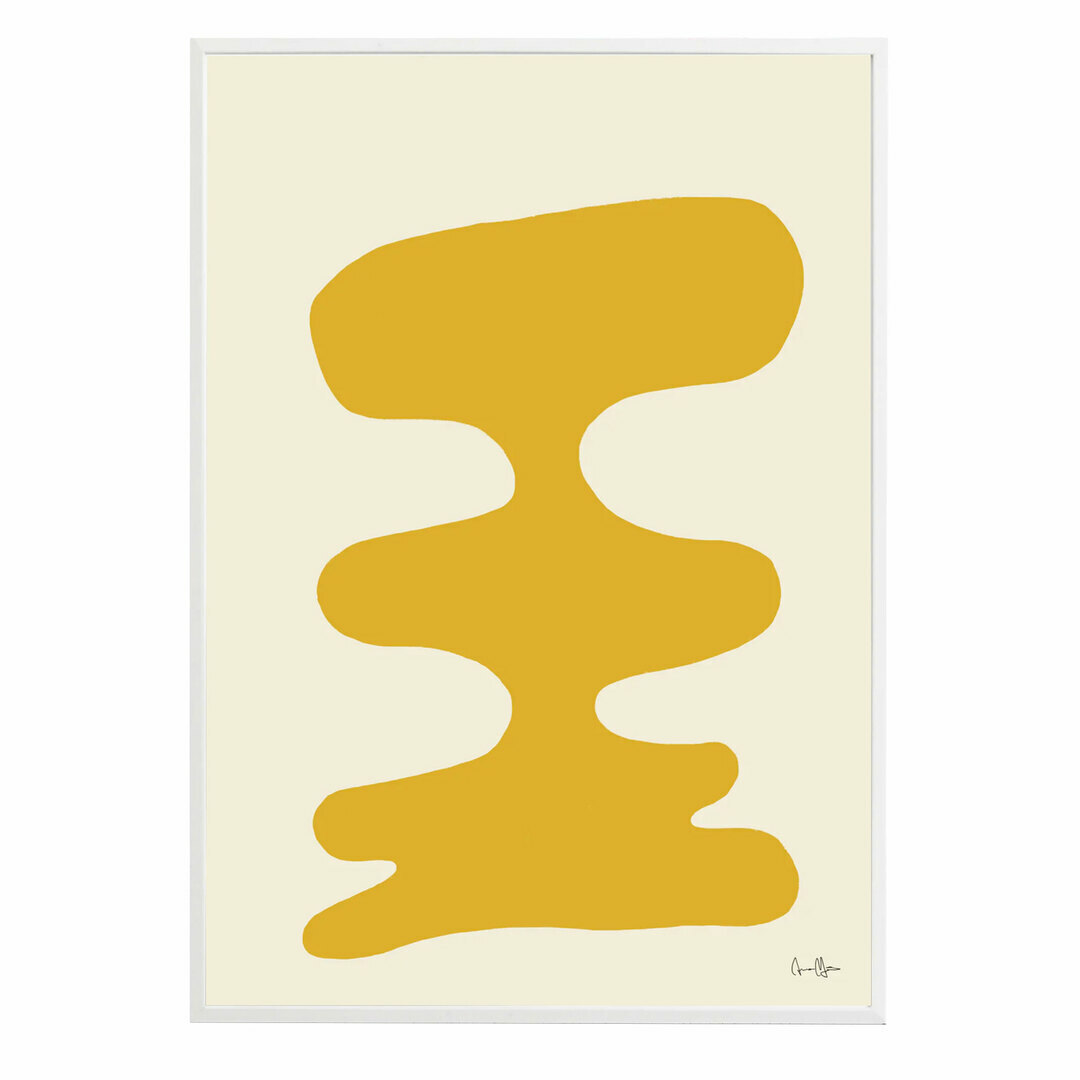 Art Print 'Soft Yellow'
