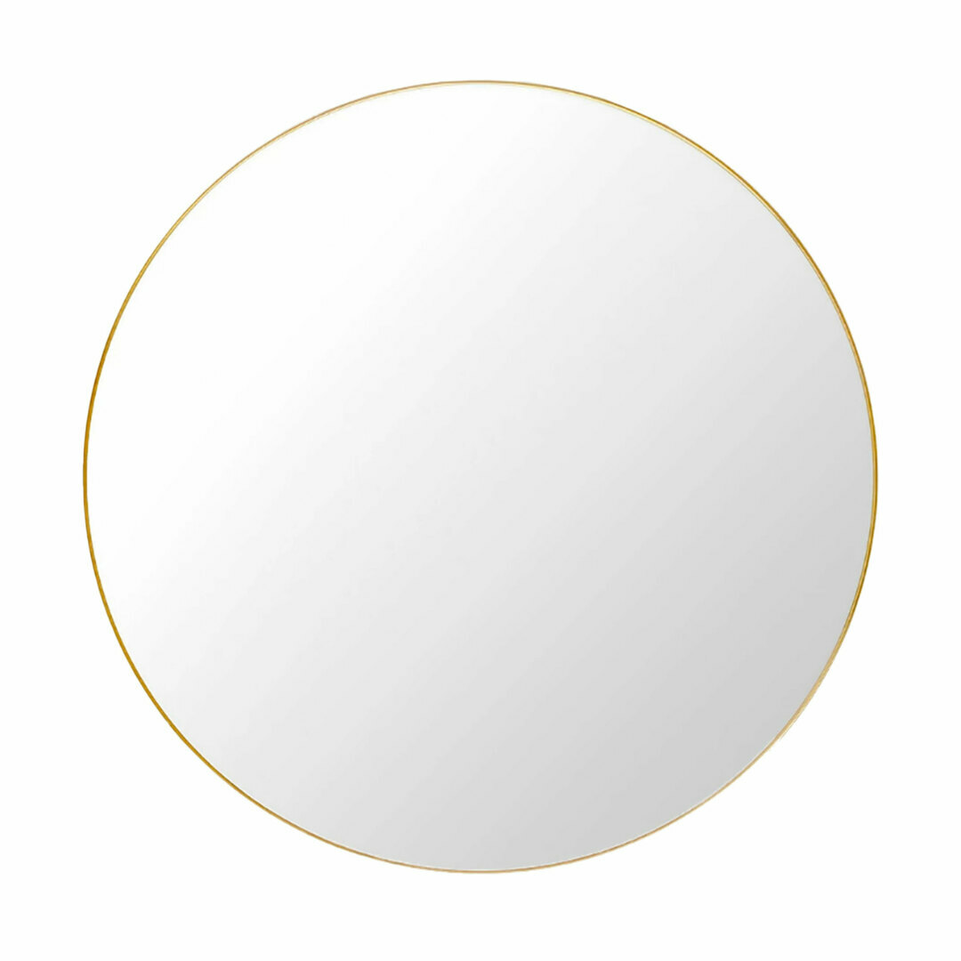 Gubi Wandspiegel 'Gubi' Polished Brass