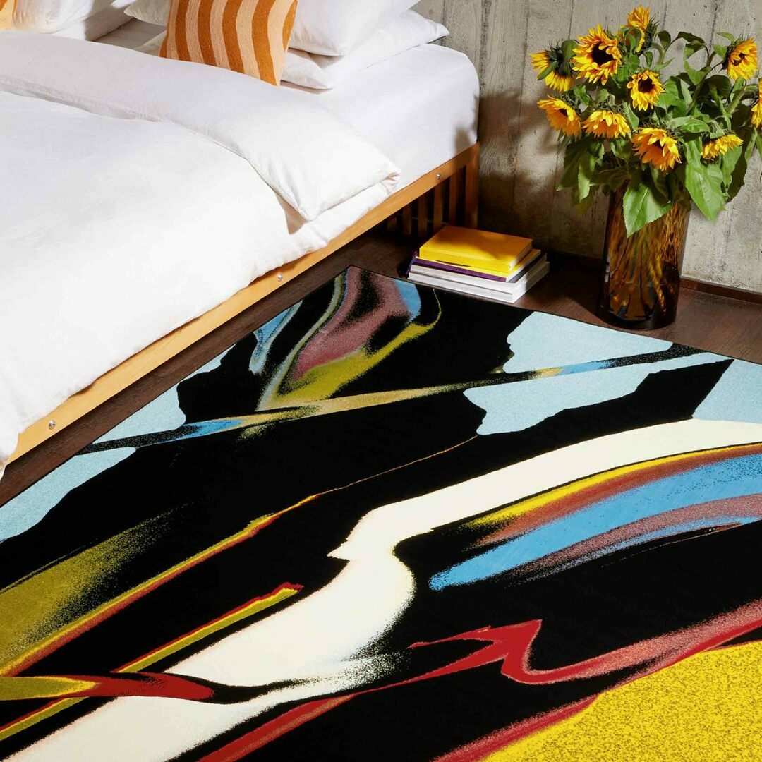 Schönstaub Teppich 'Amigös Carpet Blue' von Schoenstaub  150 x 220 cm