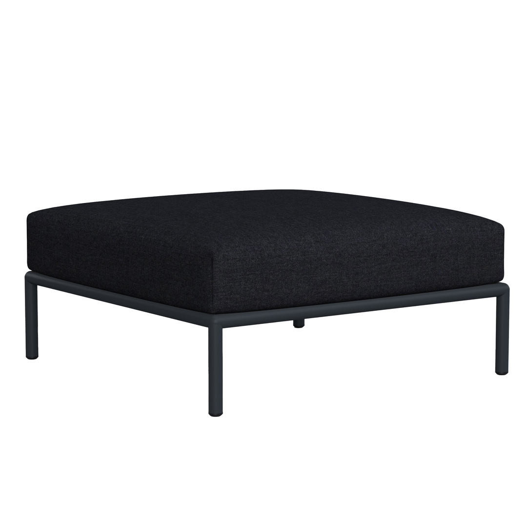 Houe LEVEL Ottoman Graphitgrau 68 - Sunbrella Heritage
