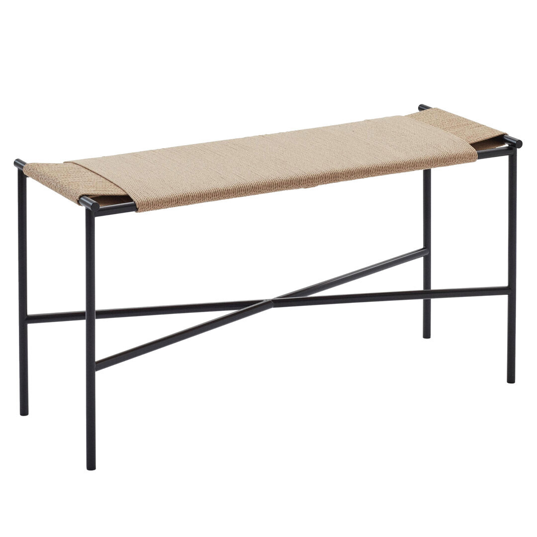 Skagerak by Fritz Hansen Vent Bench Black