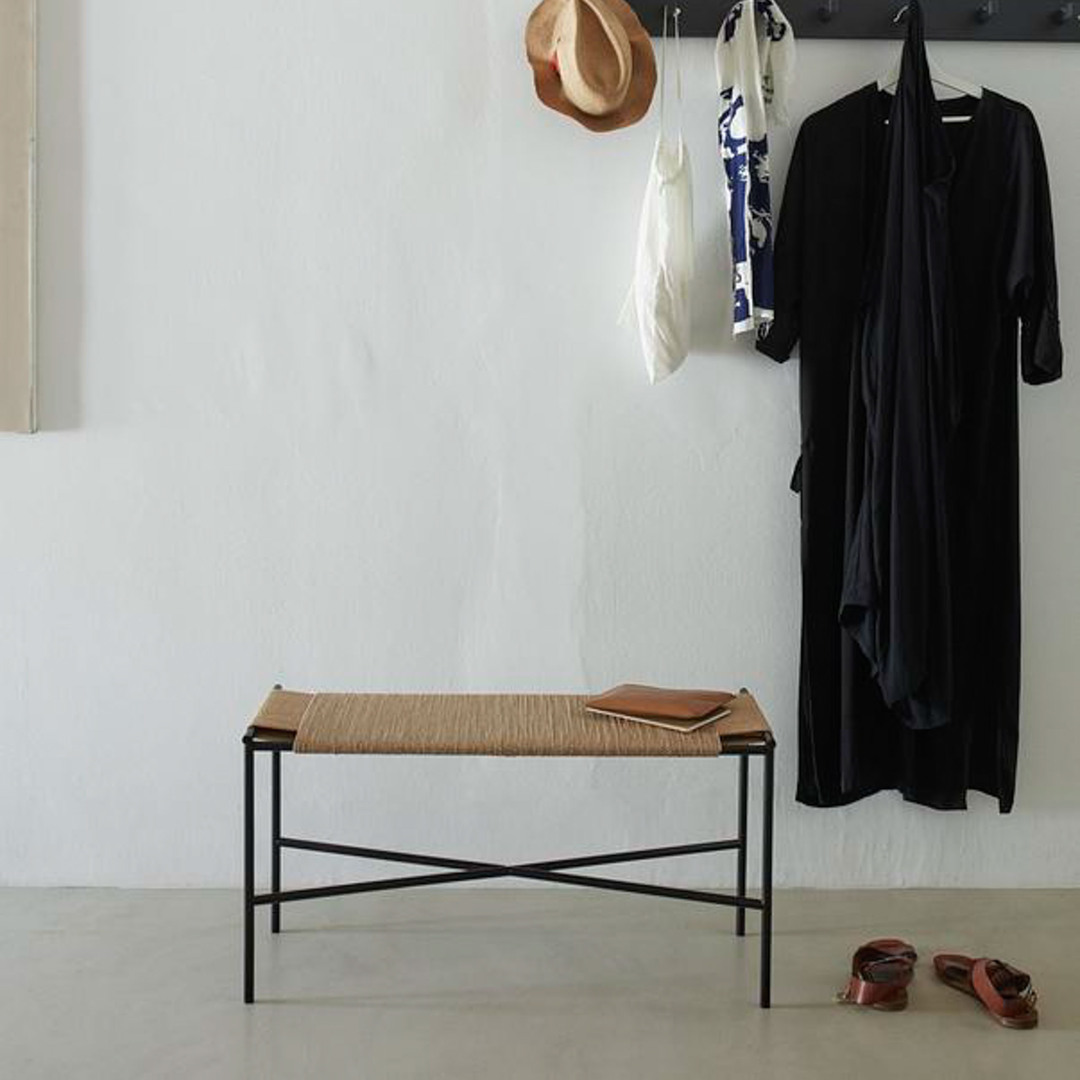 Skagerak by Fritz Hansen Vent Bench Black