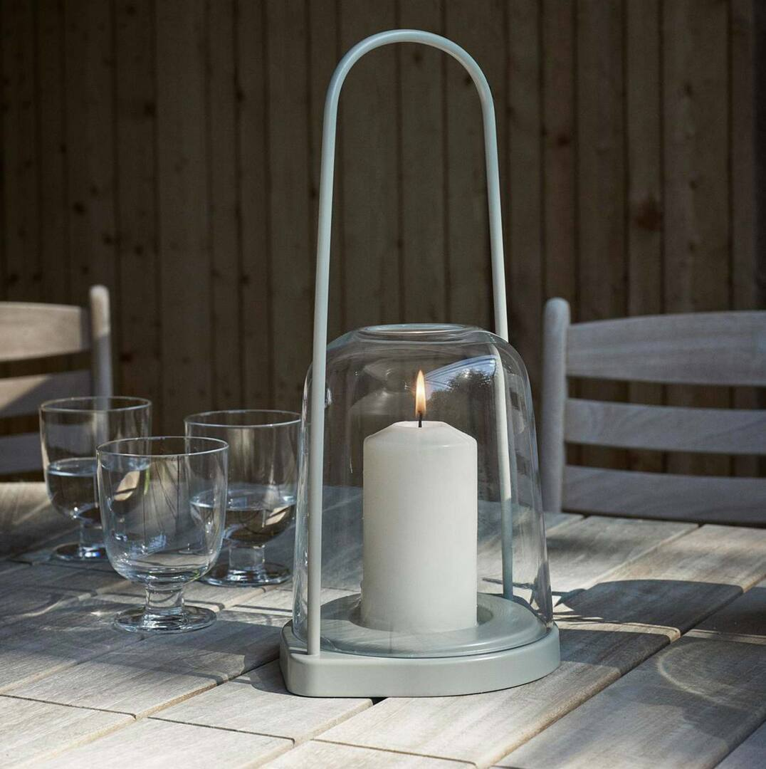 Skagerak by Fritz Hansen Bell Lantern Ø: 30 cm, Anthrazit-Schwarz