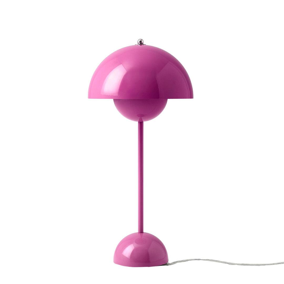 &Tradition Tischleuchte 'Flowerpot VP3' Tangy Pink