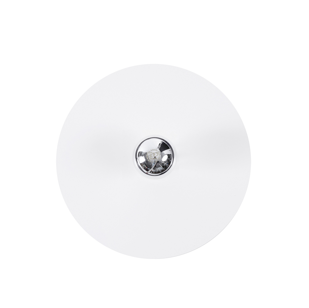 Lehni LED-Wand-Deckenleuchte von 'Lehni'  Ø: 20 cm, Aluminium weiss pulverbeschichtet