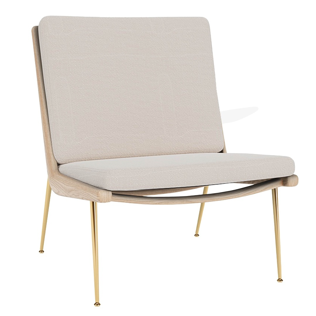 &Tradition Boomerang HM1 Eiche geölt / Messing, Cream 33 - Loop