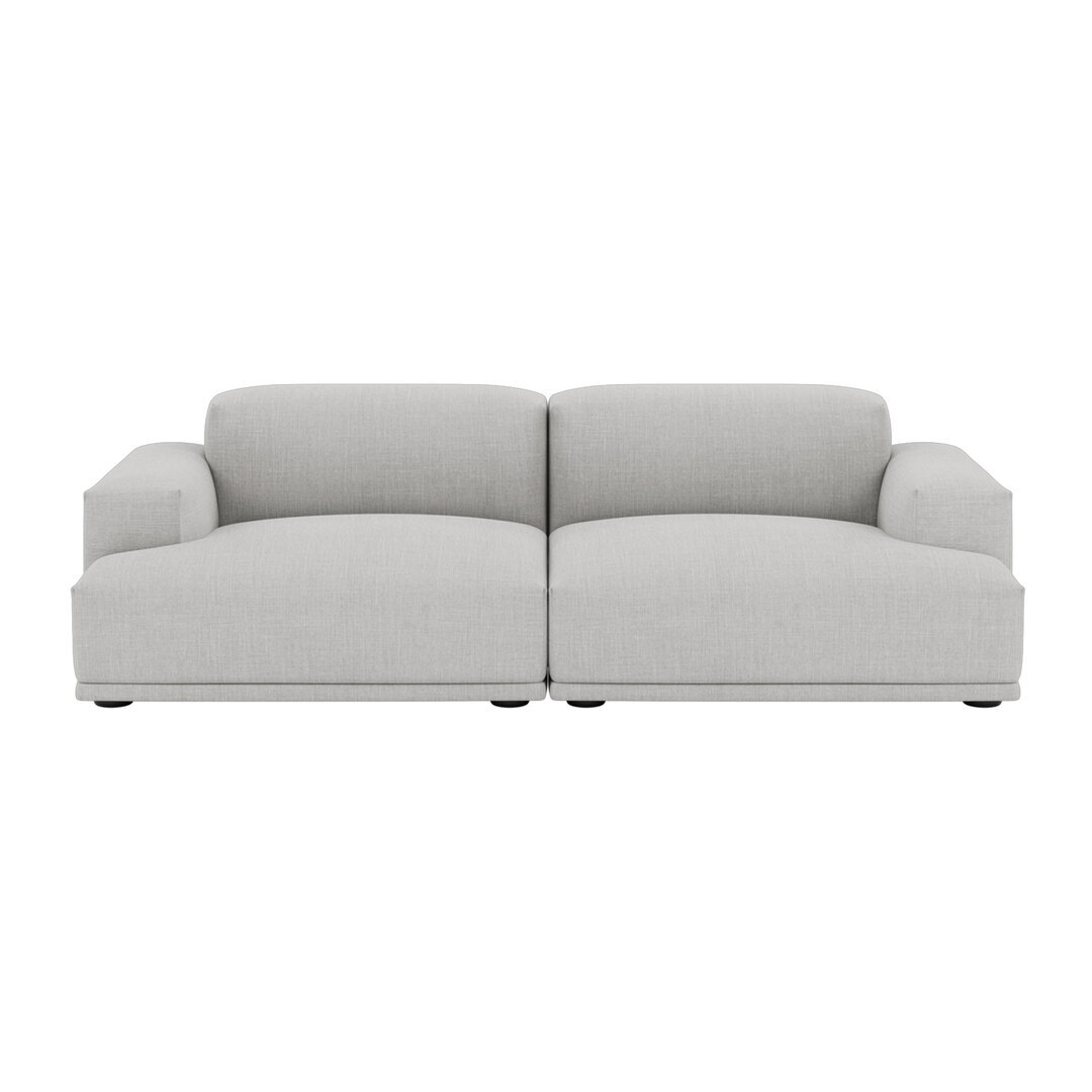 Zeitloses Sofa 'Connect' mit 2-Sitzer