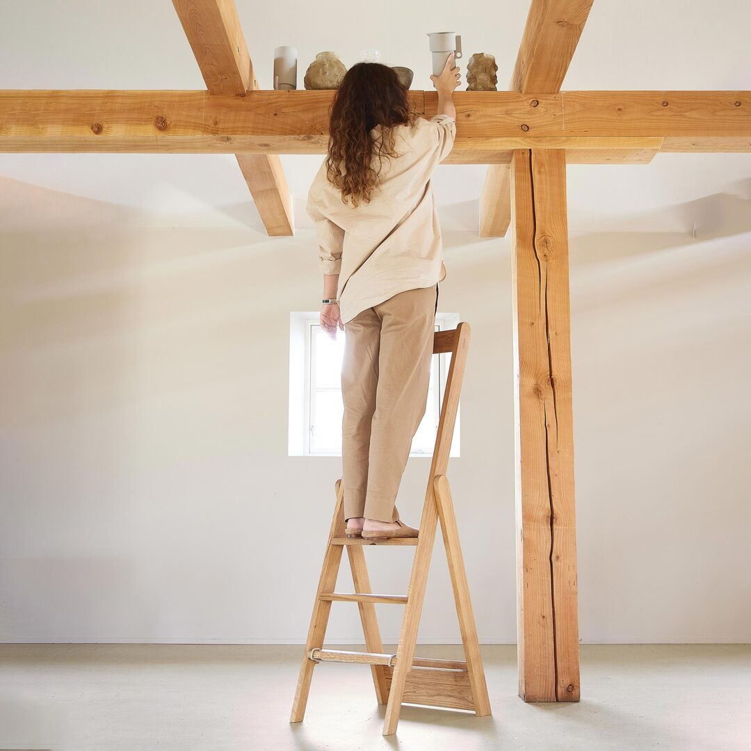 Form & Refine Step by Step Ladder Eiche weiss geölt 