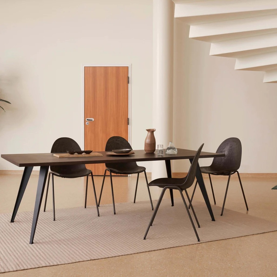 Mater Eternity Sidechair Coffee Waste Black